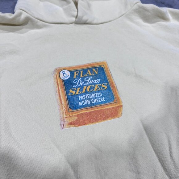 NEW FLAN DE LUXE SLICES HOODIE SZ MEDIUM - Picture 9 of 9